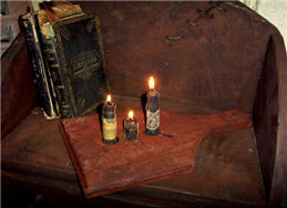 Three Hole Candle Paddles-