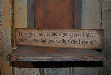 I Love You More... Sign-