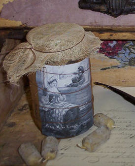 Betsy Ross Grungy Tallow and Ash Jar-