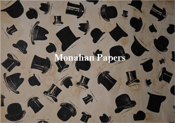 Gift Wrap - Bowler Hats-