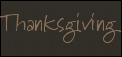 -Thanksgiving