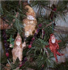 Chenille Stem Santas-