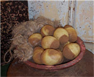 Clove and Honey Beeswax eggs-