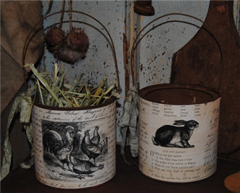 Assorted Farm Pails - LARGE-