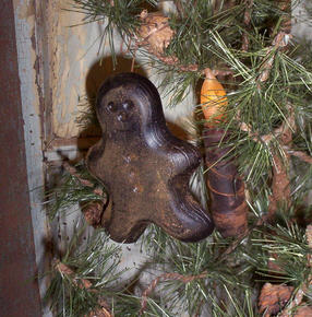 Gingerbread Beeswax Ornament-
