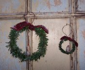 Hand Sculpted Candle Wreath-