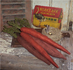 Wool Felt Carrots - EXTRA Large 24"-