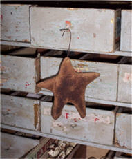 Mini Cloth Star Ornament-star, christmas, americana