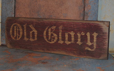 Old Glory Sign-