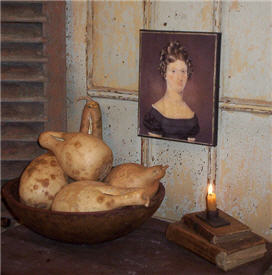Papaya Gourds - Natural - Asst. Sizes-papaya, gourd, dried