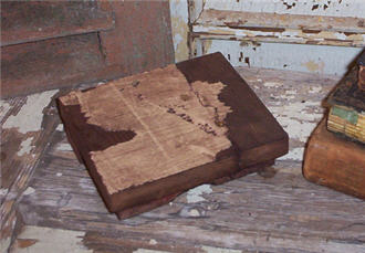 Small Chippy Candle Board-