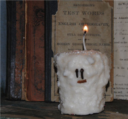 Snowman Votive Candles-