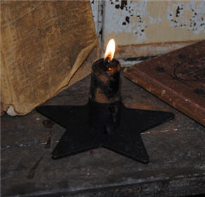 Single Star Candle Holder-
