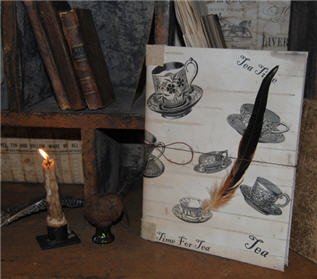 Tea Time Journal Book-