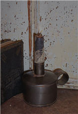 Tinder Box Candle and Match Holder-
