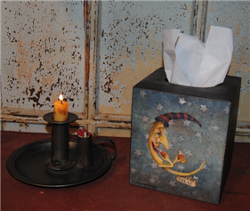 Trick or Treat Tissue Box-