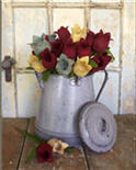 Tulips-tulip, yellow, blue, cream, red, flower