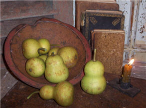 Assorted Pear Gourds - Spring Green - Asst. Sizes